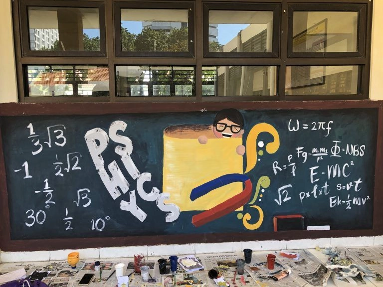 Artmosphere 2019: Serunya Menjadi Berkat Bagi Sesama Melalui Pembuatan Mural