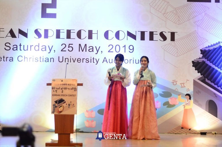 Asah Kemampuan Berbahasa Korea di Korean Speech Contest 2019