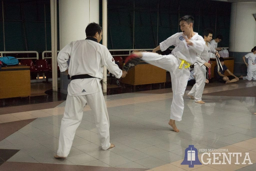 Latihan Bersama oleh UKM Taekwondo