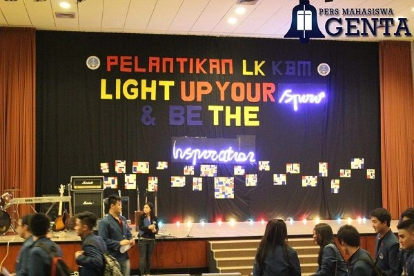 Pelantikan LK KBM UK PETRA 2014-2015