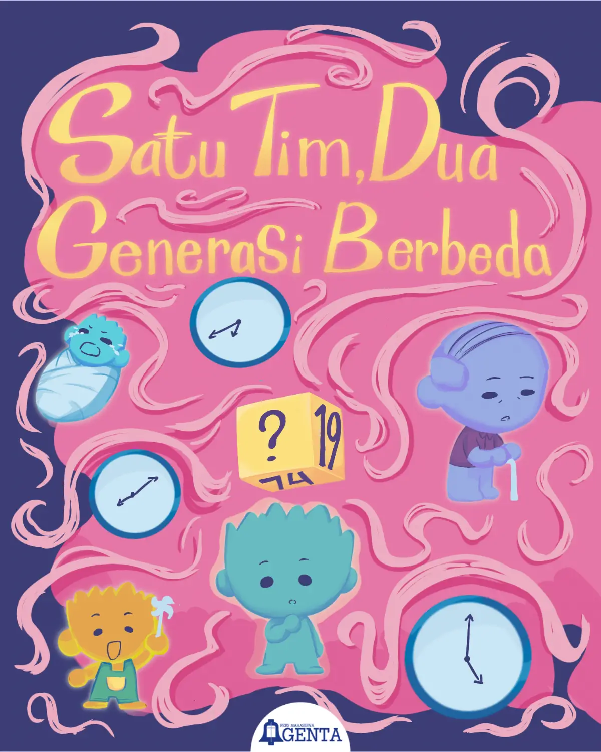 Satu Tim, Dua Generasi Berbeda