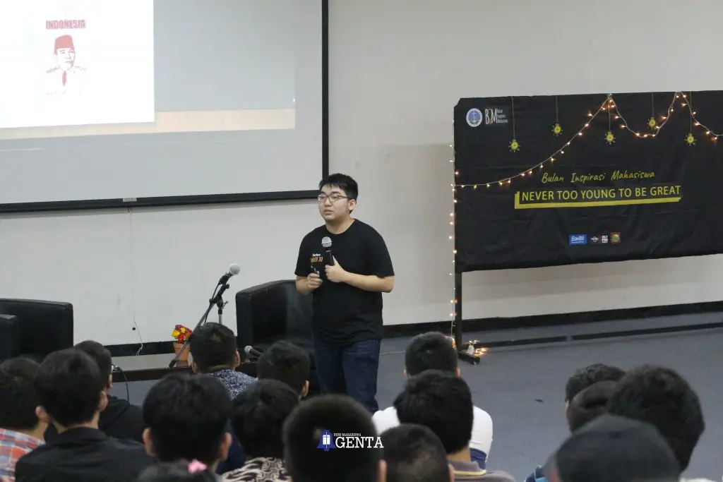 Seminar I BIM 2018: Sharing Yasa Singgih –Tak Ada Kata Terlalu Muda Untuk Sukses!
