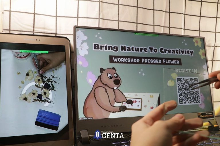 Tunjukkan Kreativitas Melalui Kreasi Pressed Flower